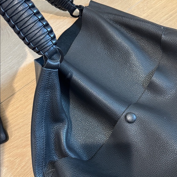 Callista Black Slim M Stitch Tote - Picture 5 of 9